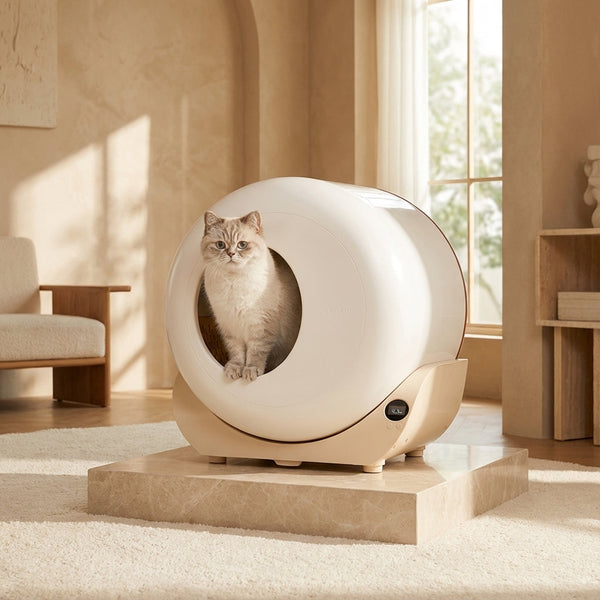 Litière Automatique Multi-Chat Suivi Santé Maison Féline
