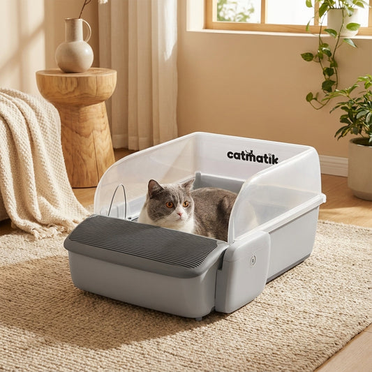 Litière Automatique Semi-Ouverte