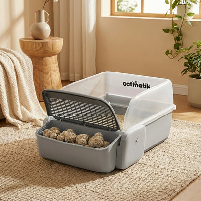 Litière Automatique Semi-Ouverte