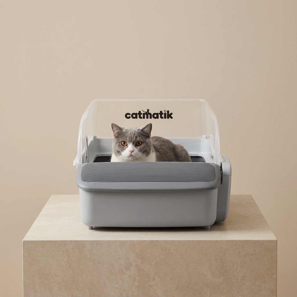 Litière Automatique Semi-Ouverte