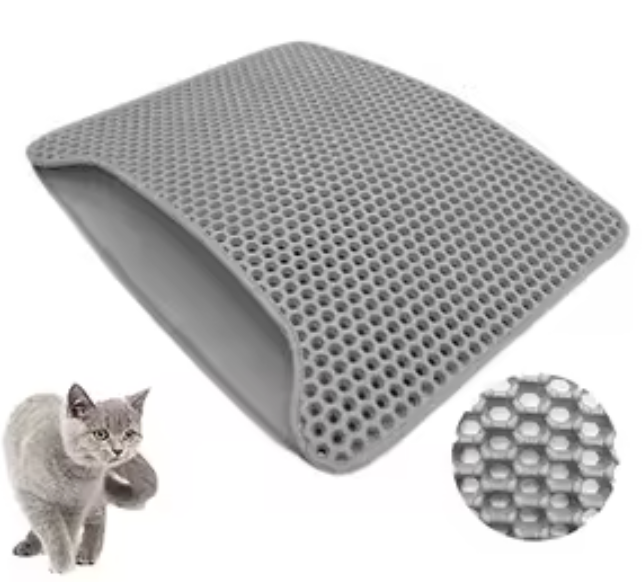 Tapis Anti-Projections Alvéolé Maison Féline Cadeau