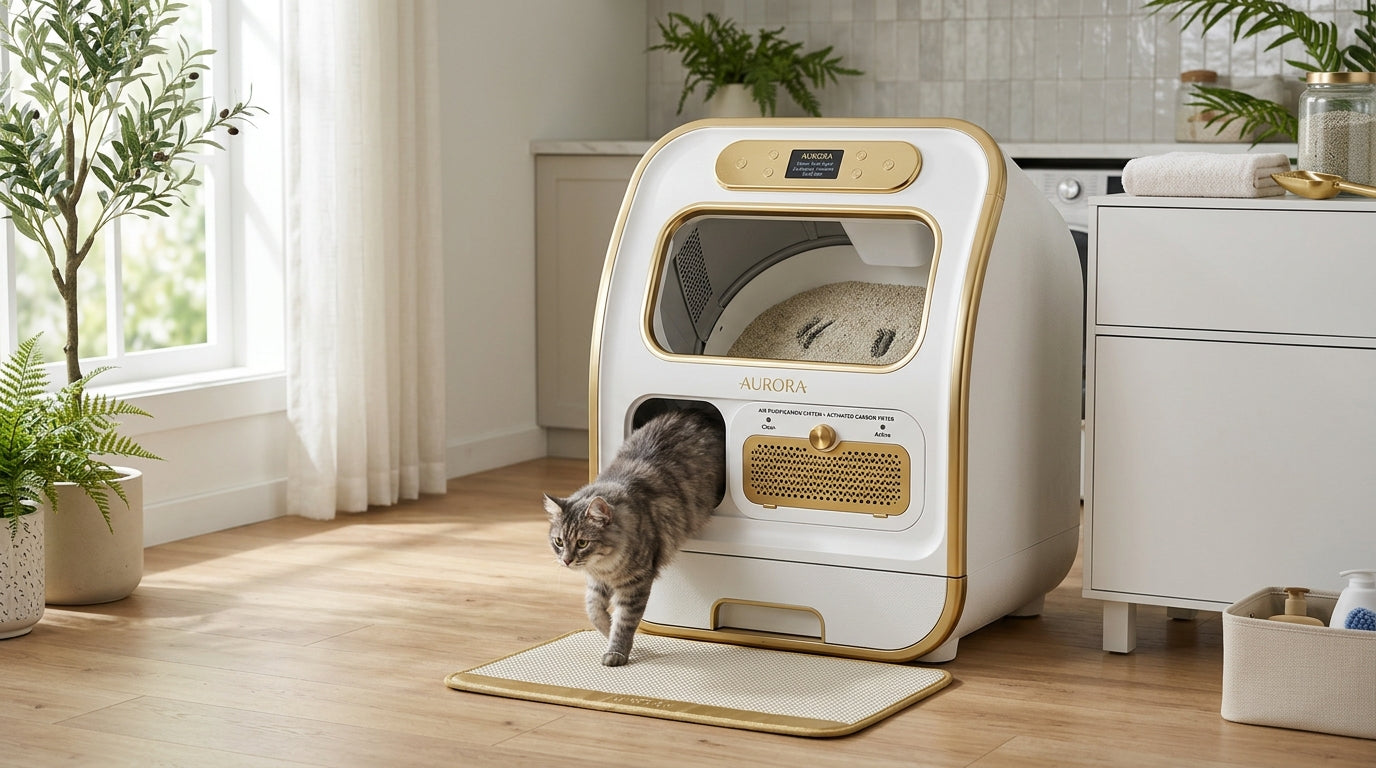 Désodorisation Ionique & Système Autonettoyant Maison Féline